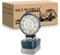 SKYWORLD Lampe de travail LED sans fil pour Bosch 18V, 10 cm 42W Portable Phare de Travail Led, Projecteur Extérieur Rechargeable pour Travaux, Chantier, Garage, Camping, Urgence (Sans Batterie)