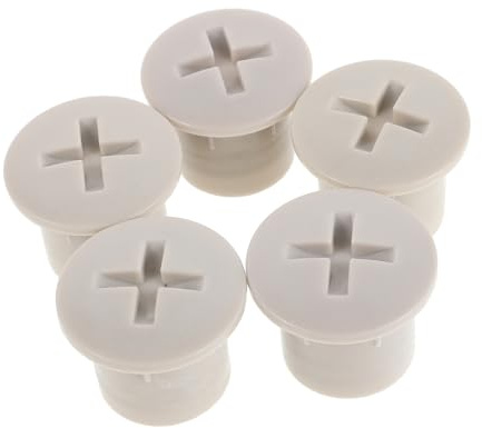 Sosoport 5pcs Plastic Slide Screw Caps for Bolt Covers Nut Covers for Family Preschool Use Easy Installation Enhanced Stability Decorative Slide Attachments