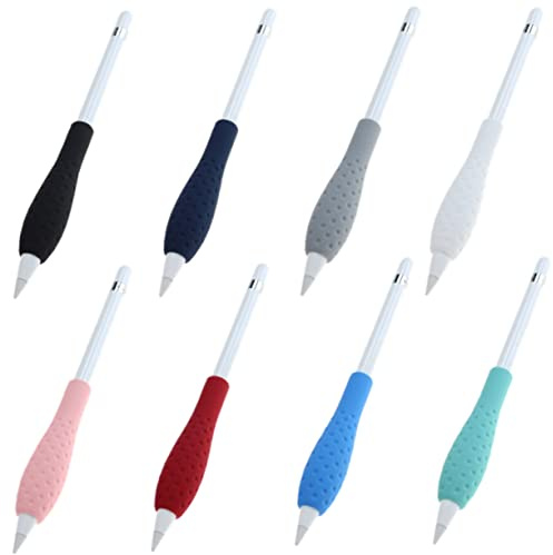 UTHCLO Silicone Sleeve for Stylus Pen Slip Protective Cover Compatible with Apple Pencil Lightweight Portable Grip Holder for Scratch and Shock Protection