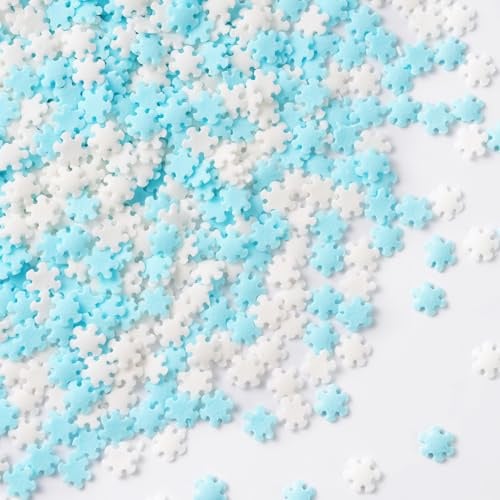 Décors Sucrés Mini Flocons De Neige 130 g - Décorations en Sucre pour Gâteaux, Bûches, Cupcakes
