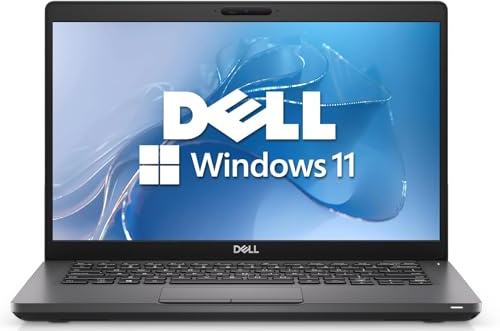 Dell Latitude 5400 Ordinateur portable professionnel, 14 FHD (1920x1080), Intel Core i5-8350U, 8 Go de RAM, 256 Go SSD, Clavier US QWERTY, Windows 11 Pro (Reconditionné)