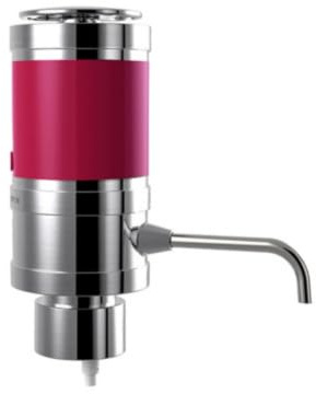 kowaku Aérateur de Vin Électrique Distributeur Automatique Verseur Pompe Bec Boîtier Métallique et Plastique Fonctionnement par Bouton Supérieur Tanins