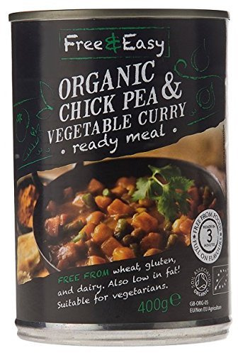 Free & Easy Chickpea Vegetable Curry 400G-6 Pack