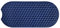 RIDDER Badewanneneinlage TecnoPlus blau 38x89 cm