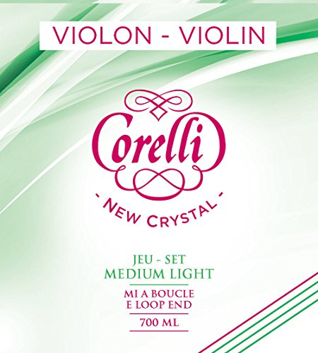 Corelli Violin Saiten Crystal G Stabilon-Nylon/Silber umsponnen Forte 704F