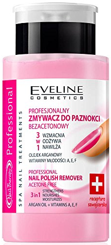 Eveline cosmetics-barattolo of Nail Polish Remover Acetone, 190 ml