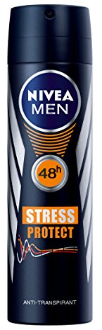 3 x NIVEA Men Deospray Stress Protect 48h, Anti-Perspirant - 150 ml