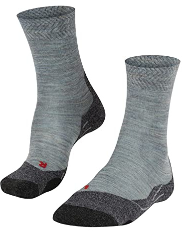 FALKE Damen TK2 Melange Wandersocken mittelstarke Polsterung antiblasen