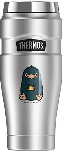 Fantastic Beasts Nifler Cute Chibi THERMOS STAINLESS KING Stainless Steel Travel Tumbler, Vacuum insulated & Double Wall, 16oz