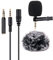 Ansteckmikrofon, 3,5 mm Lavalier-Ansteck-Kondensatormikrofon Hypernierenmikrofon für Smartphones, PC, Computer und Kamera
