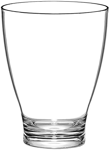 Secchiello per Ghiaccio Tulip Bucket Clear, Portaghiaccio a Forma di Tulipano Trasparente, Puro Acrilico, Capacità 5.25L - Brevetti Waf