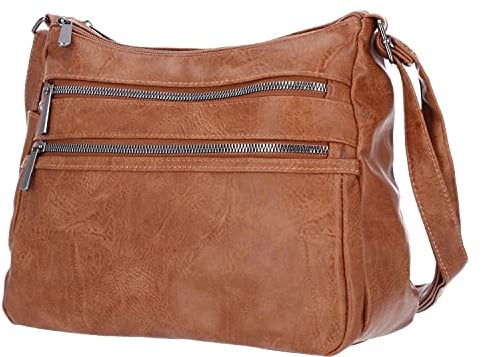 Antonio Damen Handtasche Farbsortierung camel-36