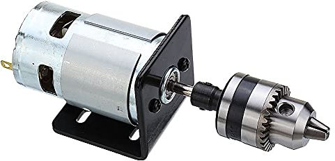 775 Motor 10000 RPM. DC 12V. Drehmaschine Drücken Sie 775 Motor mit Miniaturhandbohrfutter und Montagehalterung for Fräsmaschine (Speed(RPM) : 1.5-10mm)