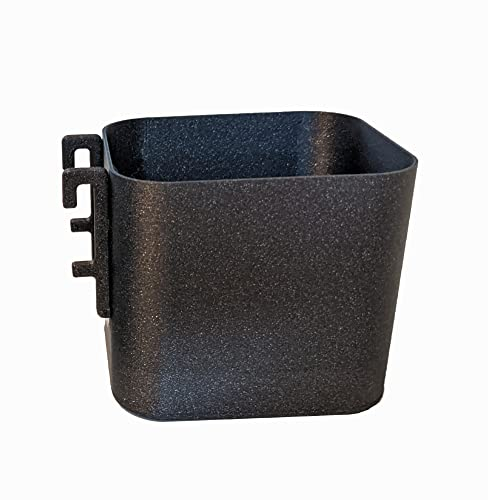 ULROAD SKL5 9x8x8cm Behälter Ablage Container für IKEA Skadis Zubehör Lochwand Fach Zubehör Halterung Lochplatte Regal