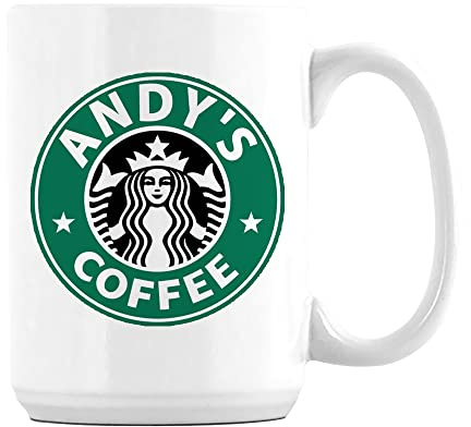Giftme Personalised Star*bcks Coffee Mug Birthday, Secret Santa, Christmas 15oz Ceramic Mug Coffee Tea Mug. (White)