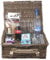 Personalised Premium Vodka Gift Set Alcohol Hamper with 35cl Grey Goose & a Pair of Engraved Glasses