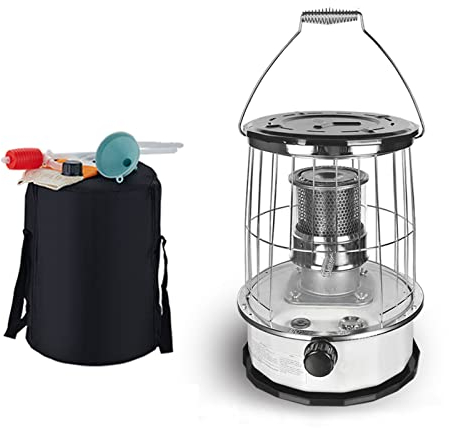 TTEDOYE Petroleumheizung for Camping Outdoor,Petroleum Heizung mit Umfallschutz für,tragbarer Petroleumheizer,Petroleumheizung for Camping Outdoor,Heizung Ohne Strom Innen Camping Heizung und Kochen