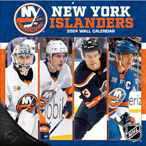 New York Islanders - NHL - 30,5 x 30,5 cm Wandkalender 2024