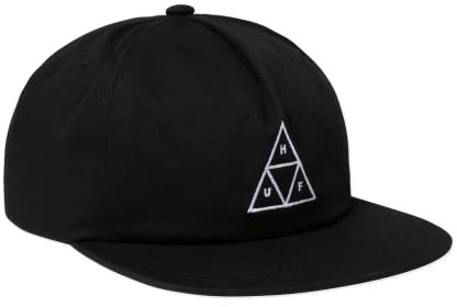HUF Unisex, Herren Cap schwarz/weiß One Size
