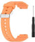 Kinder Armbänder Kompatibel mit Xplora X5 Play/XGO 2/XGO 3 Armband, Silikon Uhrenarmband Sports Verstellbares Ersatzarmband für Xplora X5 Play Kinder Uhr (Orange, One Size)