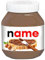 Personalisierte Schokoladenaufstrich Papier Aufkleber für z.B. Nutella ideale Überraschung für deine Liebsten - Geburtstagsgeschenk, Weihnachtsgeschenke, kleine Geschenke