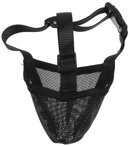 Beavorty 3stücke Pet Dog Muzzle Für Große Hunde Atmungsaktiver Maulkorb Zur Verhinderung Von Bellen Und Beißen Und Bequem