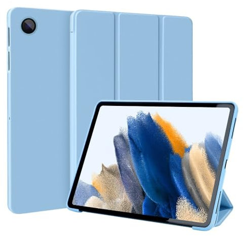 Étui de protection pour Samsung Galaxy Tab S5e 10,5 pouces, ultra fin, en silicone TPU, avec fonction support et veille/sommeil automatique, pour Tab S5e 10,5