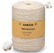 YESLUSY Makramee Garn 3mm x 300m Makramee Baumwollgarn, Baumwollkordel Natur 3mm, Baumwoll Bastelschnur für DIY Handwerk Basteln Stricken Boho Deko Wandbehang Dekoration Wohnzimmer Balkon - Beige