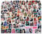 94 Stück IVE I'VE Aufkleber IVE Sticker I AM IV 2023 Neues Album Sticker Set Kitsch Mini Fotokarten Poster Set Geschenk für Fans Laptop Weihnachten (ive-B)