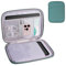 8-9 Inch Tablet Sleeve Bag, Padded Travel Pouch for Galaxy Tab A9 8.7/Tab A 8.4/Fire HD 8 (PU-Teal Blue9)