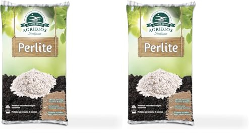Perlite Giardinaggio 5L - Utilizzabile Sia Come Perlite Per Piante In Vaso, Inerti Per Piante Grasse, Perlite Per Piante Carnivore E Per Tutti I Tipi Di Terreno - Peso 300g (Confezione da 2)