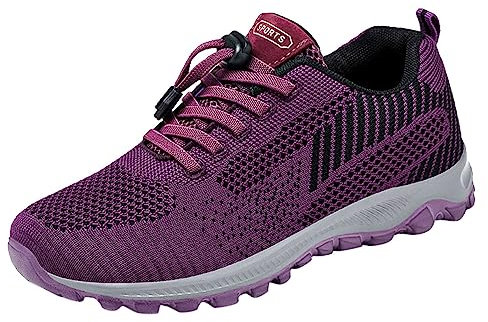 1 Euro Artikel Schuhe Damen Sneaker Mode und Damen Turnschuhe flach rutschfest Mesh atmungsaktiv lässig schnüren rutschfeste Walking Laufschuhe knöchelhohe Sneaker 1 Euro Artikel ohne versandkosten