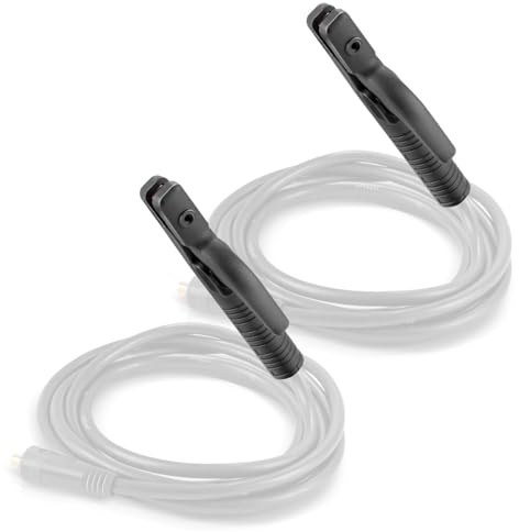 STAHLWERK Lot de 2 porte-électrodes MMA - 300 A - Pince à électrode - Pince à souder pour électrodes de soudage