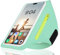 Yuexitech Brassard Telephone Sport, Brassard De Sport avec Airpods Clé De Voiture Poche Zippée pour Iphone 15 14 13 12 Pro Max XR XS X 8 7, Porte Telephone Course A Pied 6.8 pour Jogging (Vert)