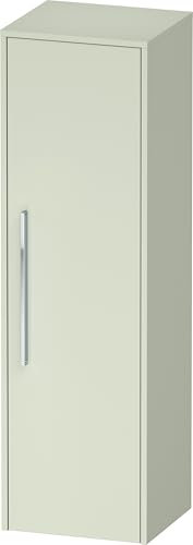 Duravit D-Code Halbhochschrank, 1 Tür mit Anschlag rechts, 400x360x1320mm, mit Griff, DC1338R10HH0000, Farbe: Blassgrün Matt