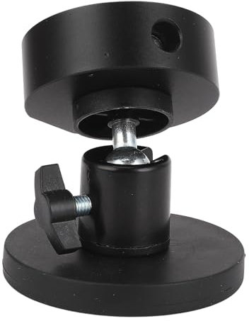 Support d'angle Réglable en Alliage D'aluminium à Base Magnétique pour Mini-Parabole, Compact et Portable, pour Activités de Plein Air et Voyages