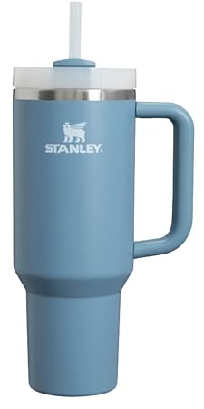 STANLEY 1913 Quencher H2.0 FlowState Tumbler 1.2L - Indigo | Cold For 11 Hours - Iced For 48 Hours - Stainless Steel Tumbler With Straw, Handle And Lid - Dishwasher Safe Travel Mug