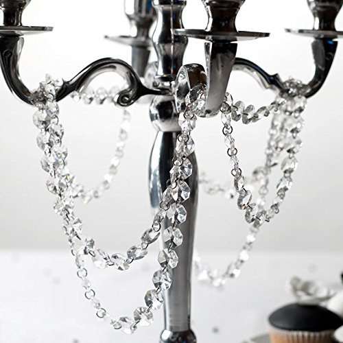 Clear Crystal Garland - 1 Metre