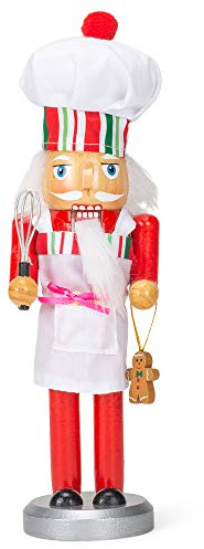Kurt Adler Kurt S. Adler Casse-Noisette en Bois Rouge 25,4 cm