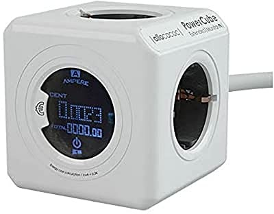 allocacoc PowerCube Extended Monitor 1,5m