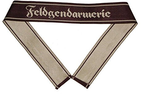warreplica WW2 Bundeswehr FELDGENDARMERIE Bevo Cuff Titel - Reproduktion
