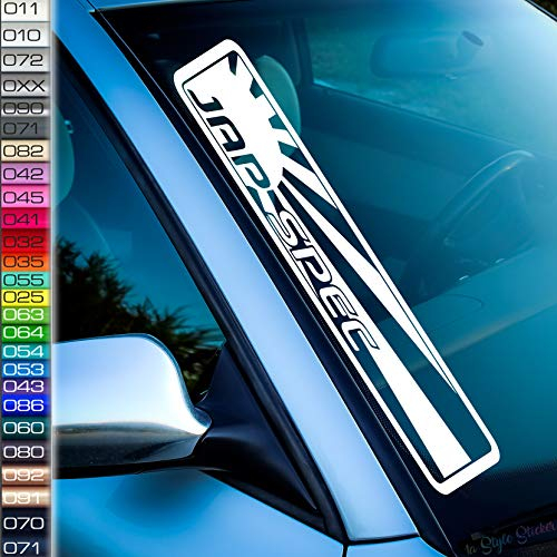 Jap Spec Frontscheibe Japan Aufkleber Rising Sun Skyline Tokio Car-Style Breitbau Spurplatten biturbo Blow Off ventiel Auto-Sticker