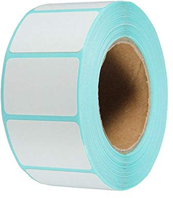 Aobetak Lot de 800 étiquettes autocollantes blanches 60 mm x 30 mm pour bocaux de congélation Imprimantes