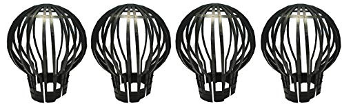 Selections Gutter Downpipe Filter Guard Leaf and Debris Protection - Pack of 4