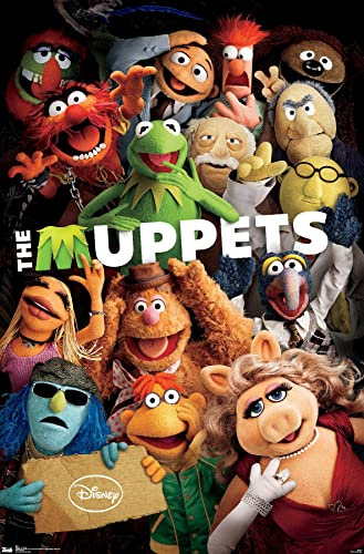 Disney The Muppets – Wandposter, 1 Bogen
