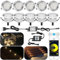 SUBOSI 10er Set Bluetooth Dimmbar Warmweiß Led Bodeneinbaustrahle Aussen 1W Ø45mm IP67 Wasserdicht LED Einbaustrahler Terrasse Garten Led Lampe Full Kit