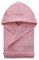 Morbidissimi Accappatoio Nido D’Ape Bambino, Bambina, Ragazzi Con Cappuccio, Cinturino e 2 Tasche, Accappatoi Piscina, 270 gr/mq 100% Cotone, Assorbente, Z055 (Accappatoio Rosa, 12-14 anni)