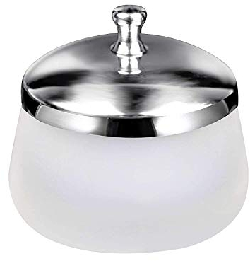 Surakey 1 Stücke Nail Art Dappenglas/Dappen Dish, Acryl Flüssigkeit Glas Kristall Schale Tasse Nagel Dappen Glasschale Glas Nagel Werkzeuge Kunst Glas Tasse Flüssig Pulver Behälter Beauty Zubehör