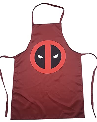 Marvel Deadpool Symbol Kitchen Apron