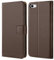 HOOMIL MagFlip Handyhülle für iPhone 8 Hülle, iPhone 7 Hülle, iPhone SE 2022 Hülle und iPhone SE 2020 Hülle, Premium Leder Tasche Klappbar Case Schutzhülle - Hellbraun